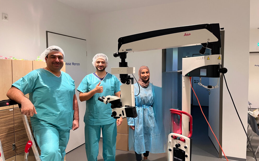 Supporting Young Ophthalmologists – Hands-On Learning in the Wetlab