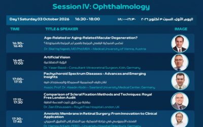 AEOS to Host Ophthalmology Session at the 36th ArabMed Congress in Vienna