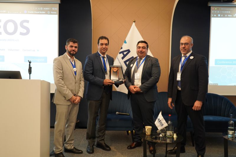 AEOS Honours Professor Mohamed Elalfy with Golden Shield Award