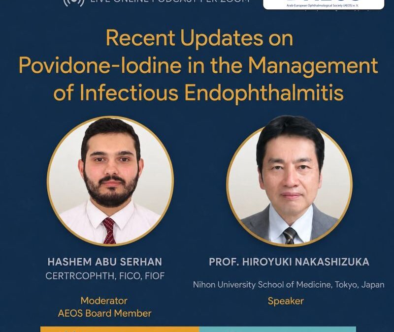 Povidone-Iodine in Infectious Endophthalmitis: A Live Lecture with Professor Hiroyuki Nakashizuka