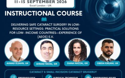 Advancing Safer Cataract Surgery in Low-Resource Settings: AEOS at ESCRS 2026